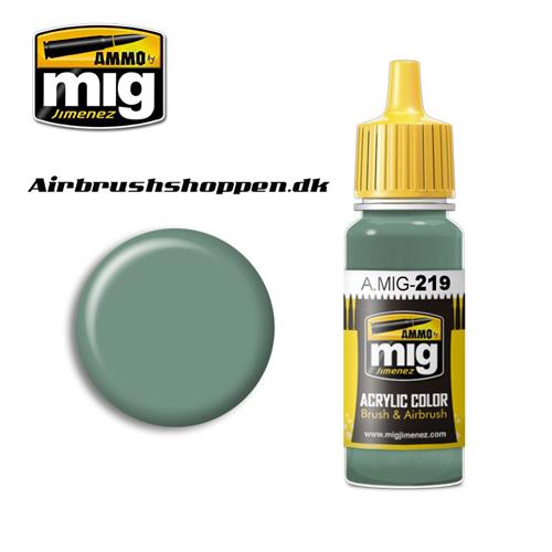 A.MIG 219  INTERIOR GREEN FS 34226 (BS283) 